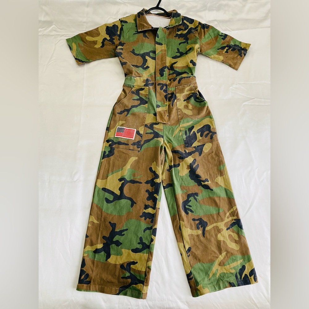 Cargo Jumpsuit Military